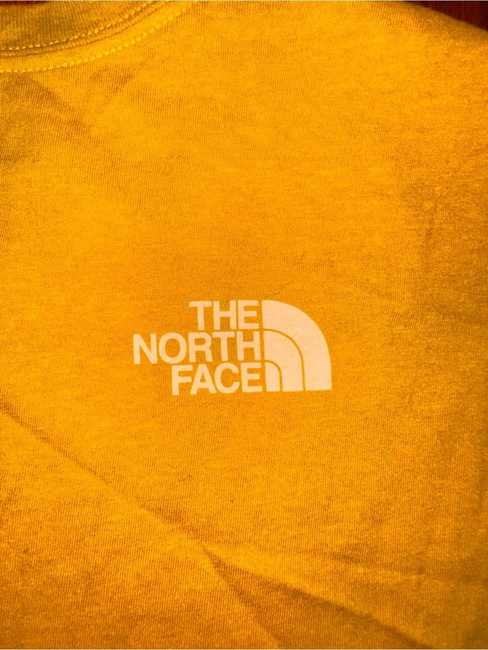 Men’s Large The North Face Yellow Desert Graphic Shirt